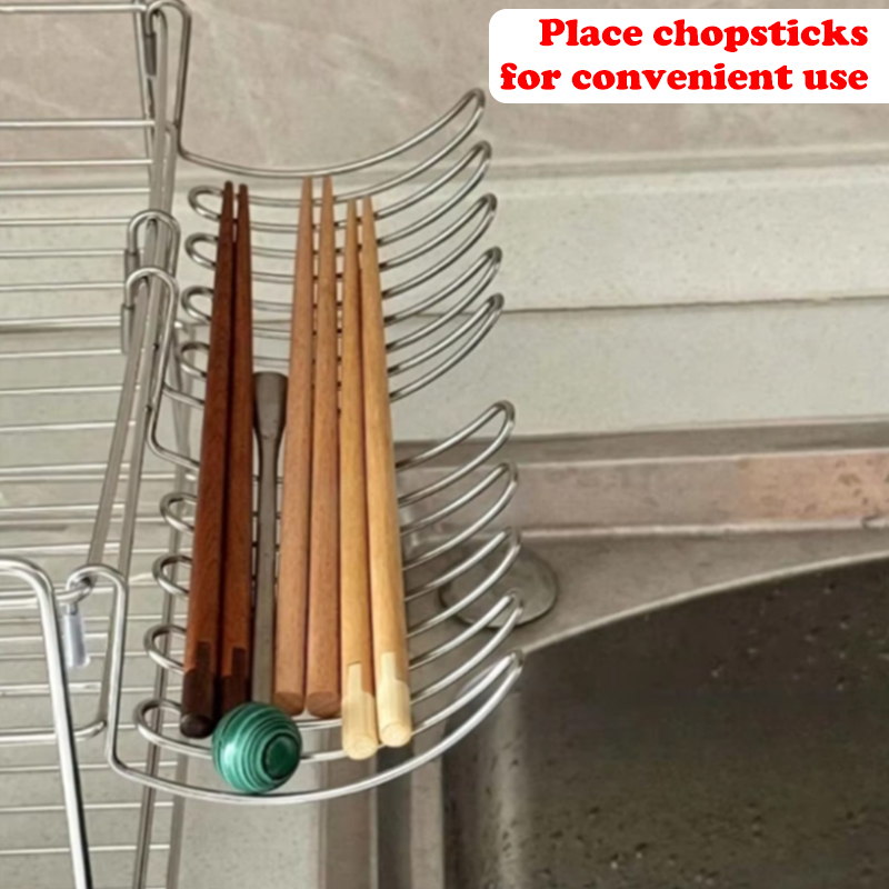 1PCS Stainless Steel Expansion - Woven Wall Basket recension och pris