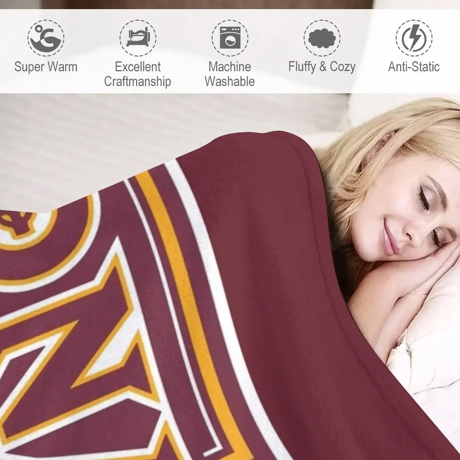 Logo IG - Iona Gaels Throw Bla - Home Decor Ig recension och pris