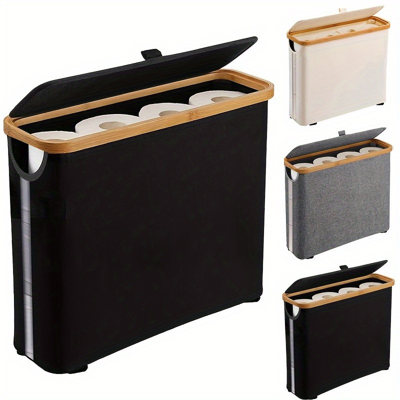 Bathroom Paper Roll Basket Wal - Woven Wall Basket recension och pris