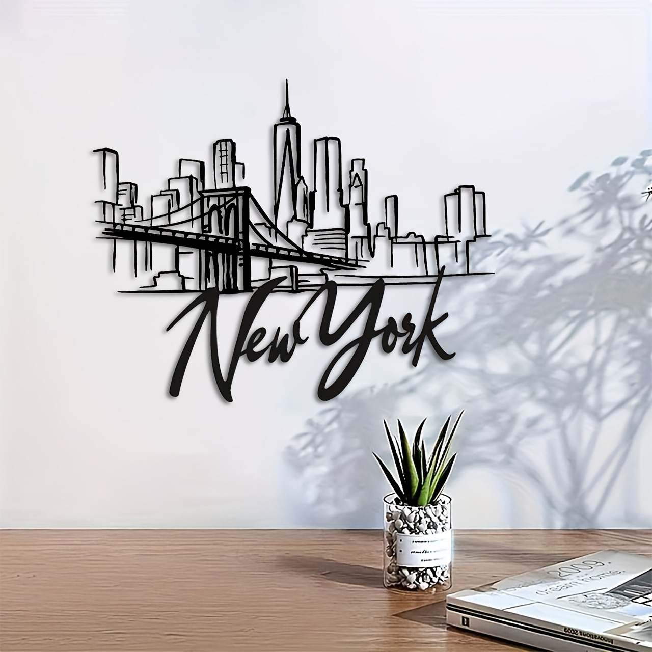 CIFBUY Metal Wall Art New York - Home Decor New York recension och pris