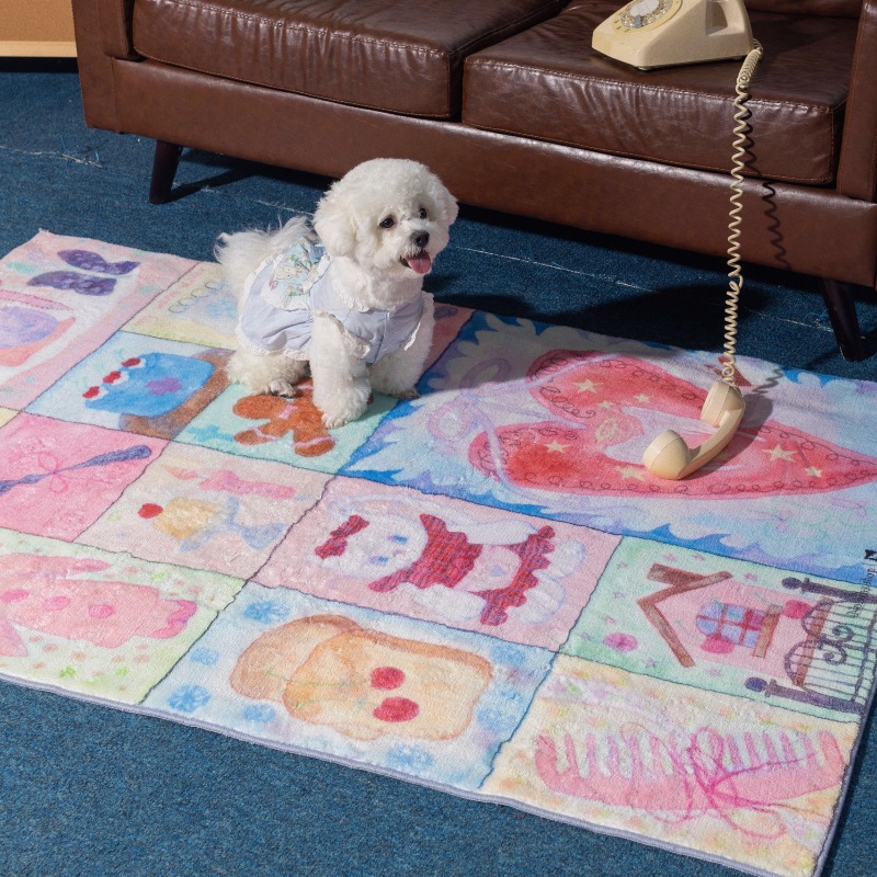 Pink Cute Girl Bedroom Carpet  - Home Decor Ig recension och pris