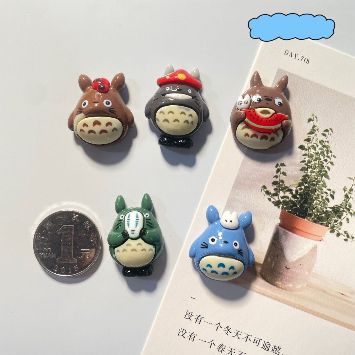 Totoro Anime Resin Fridge Magn - Home Decor Deals recension och pris
