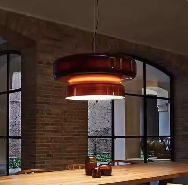 LED Fashion Glass Pendant Ligh - Hanging Moon Lamp recension och pris