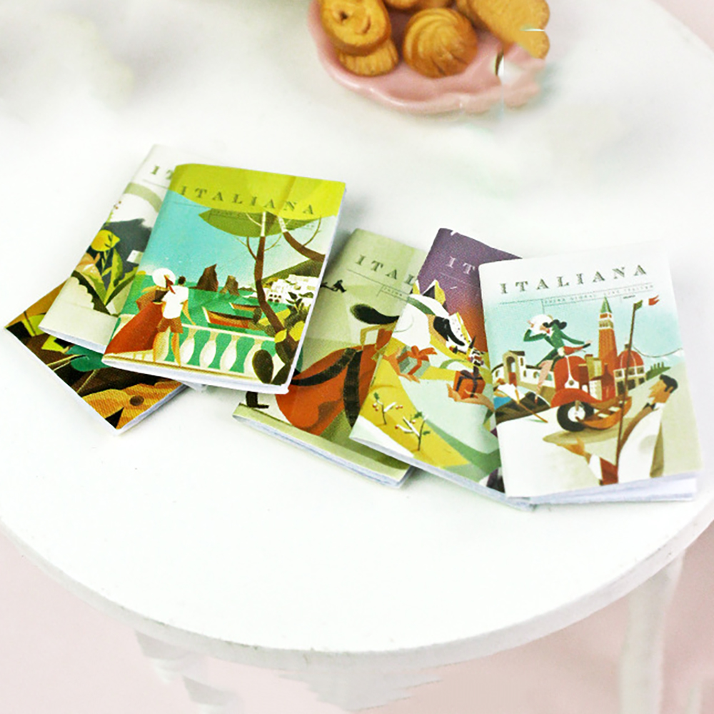 6Pcs 1/12 Dollhouse Miniature  - Home Decor Magazine recension och pris