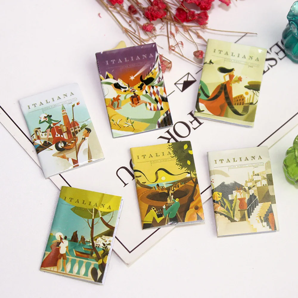 6Pcs 1/12 Dollhouse Miniature  - Home Decor Magazine recension och pris