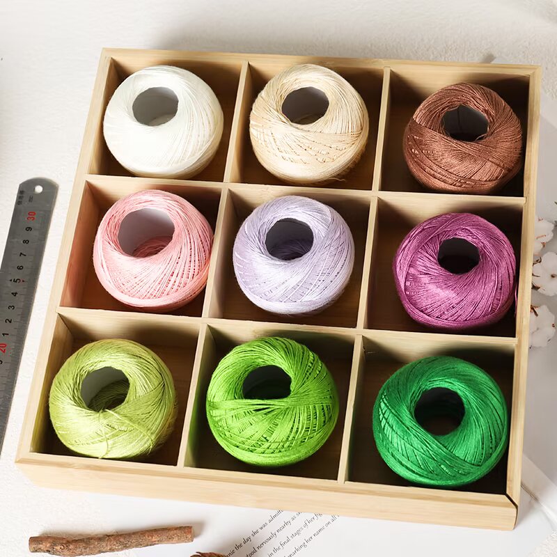 No. 7 Lace Yarn, a Relatively  - Linen Table Runner recension och pris